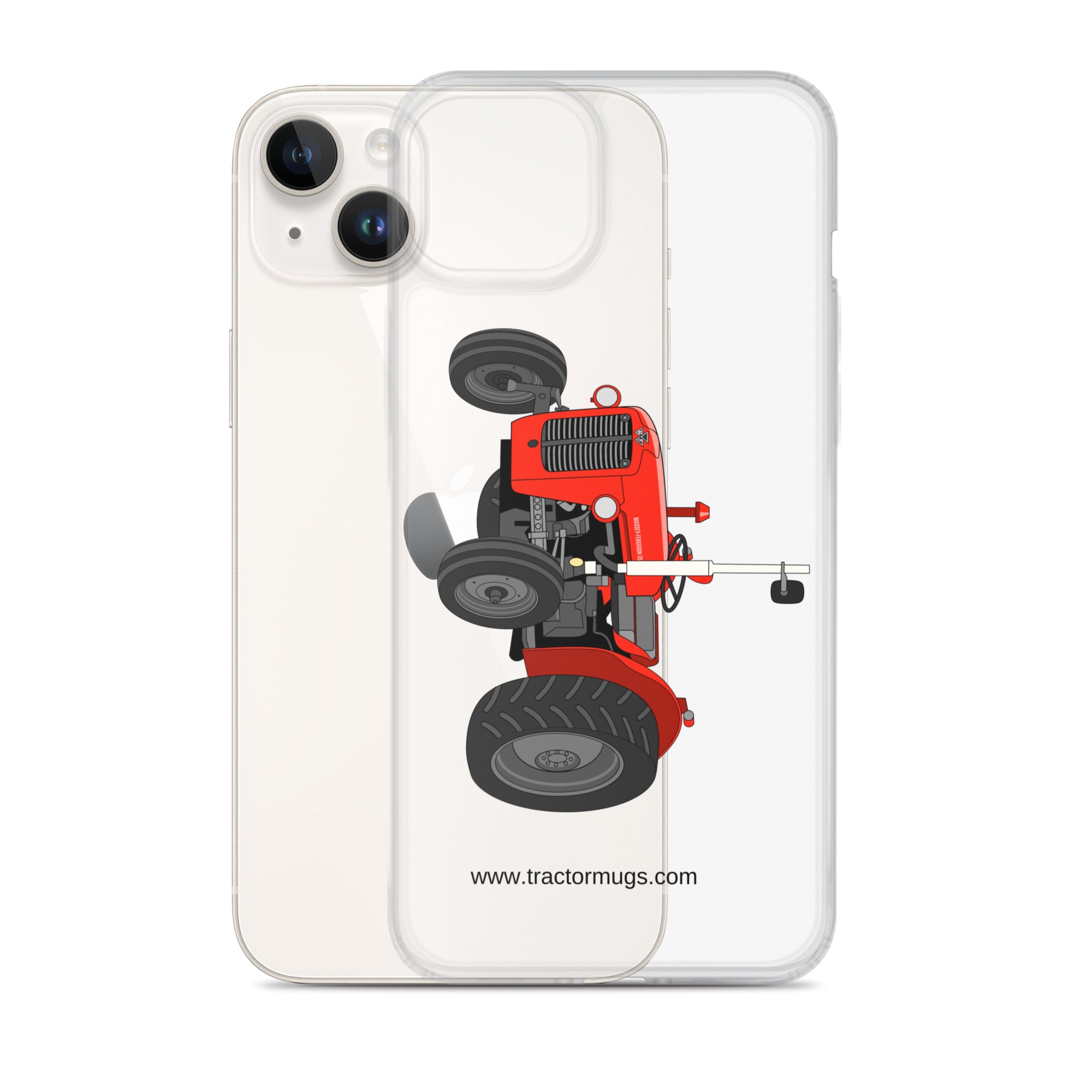 Massey Ferguson Clear Case for iPhone® Massey Ferguson 35X | Clear Case for iPhone® Quality Farmers Merch