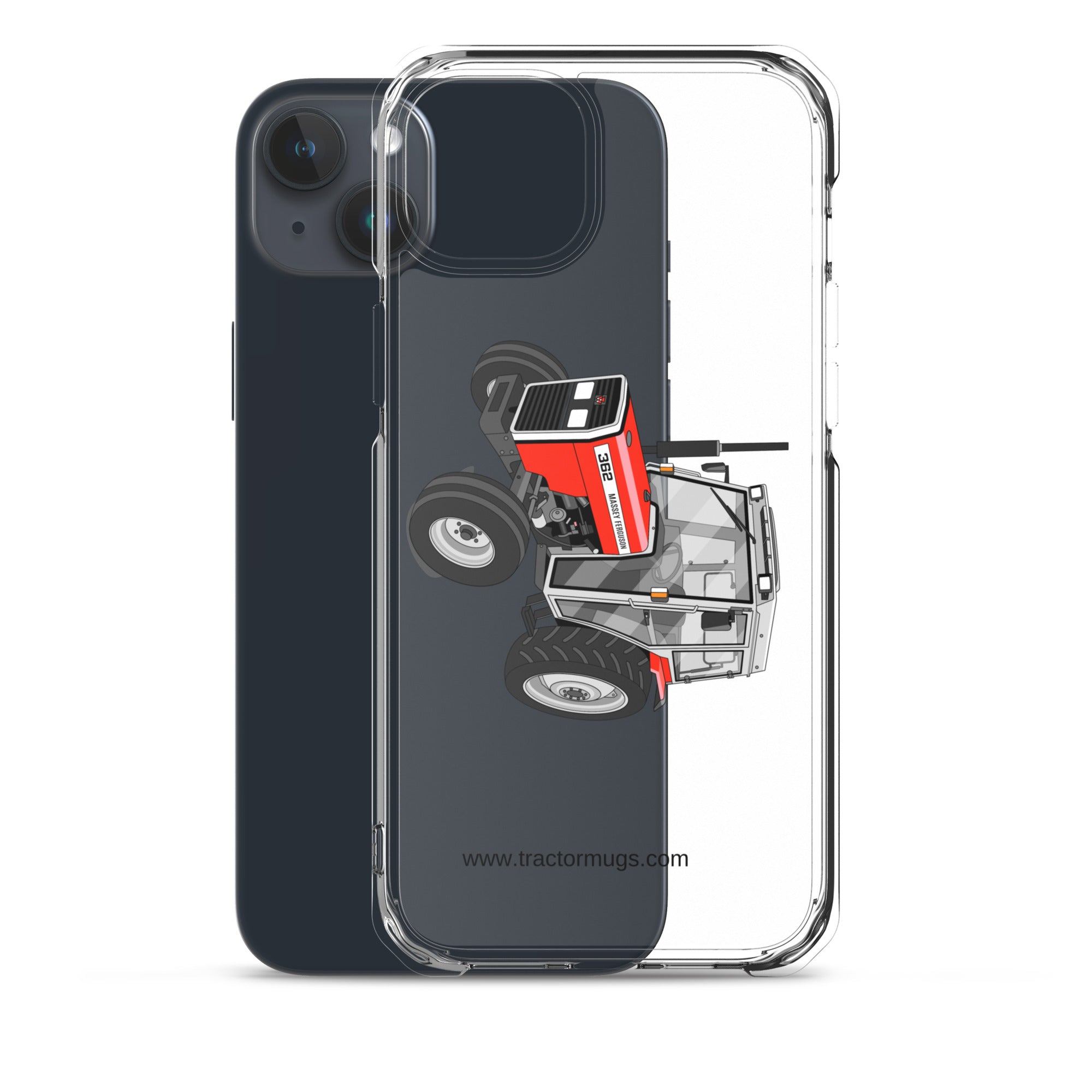 Massey Ferguson Clear Case for iPhone® Massey Ferguson 362 | Clear Case for iPhone® Quality Farmers Merch