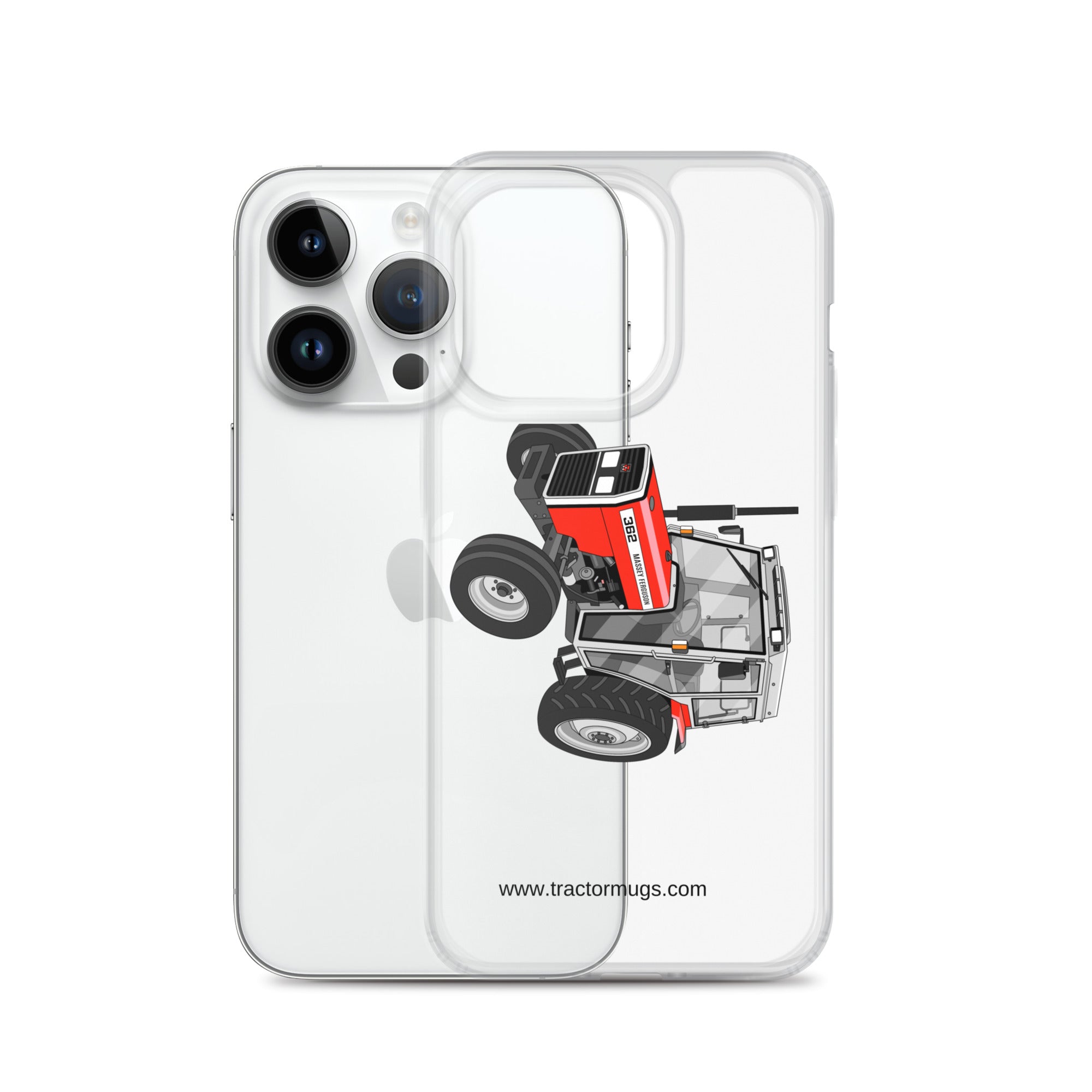 Massey Ferguson Clear Case for iPhone® Massey Ferguson 362 | Clear Case for iPhone® Quality Farmers Merch