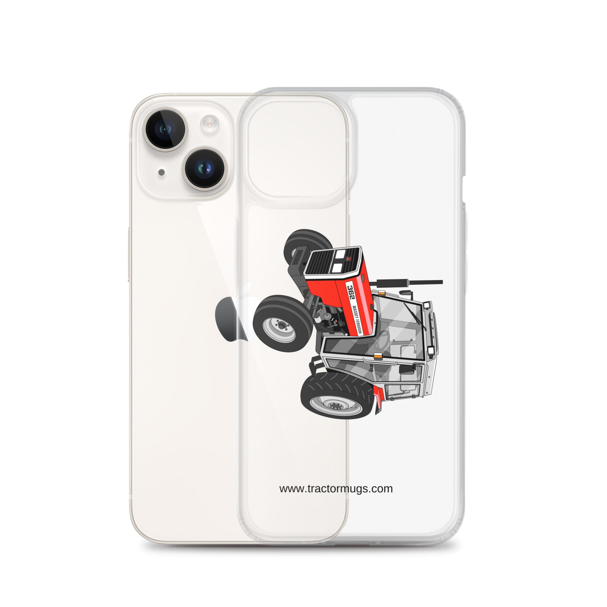 Massey Ferguson Clear Case for iPhone® Massey Ferguson 362 | Clear Case for iPhone® Quality Farmers Merch