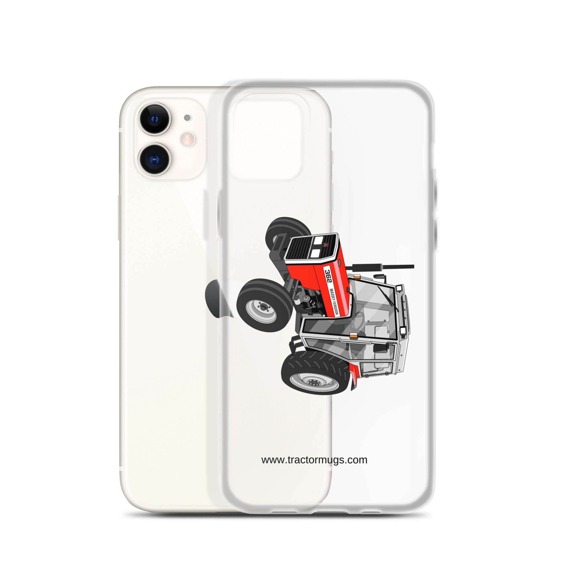 Massey Ferguson Clear Case for iPhone® Massey Ferguson 362 | Clear Case for iPhone® Quality Farmers Merch