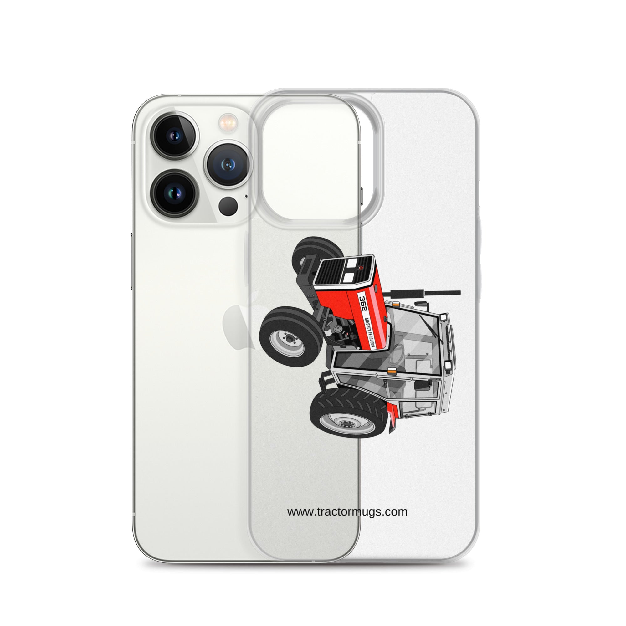 Massey Ferguson Clear Case for iPhone® Massey Ferguson 362 | Clear Case for iPhone® Quality Farmers Merch