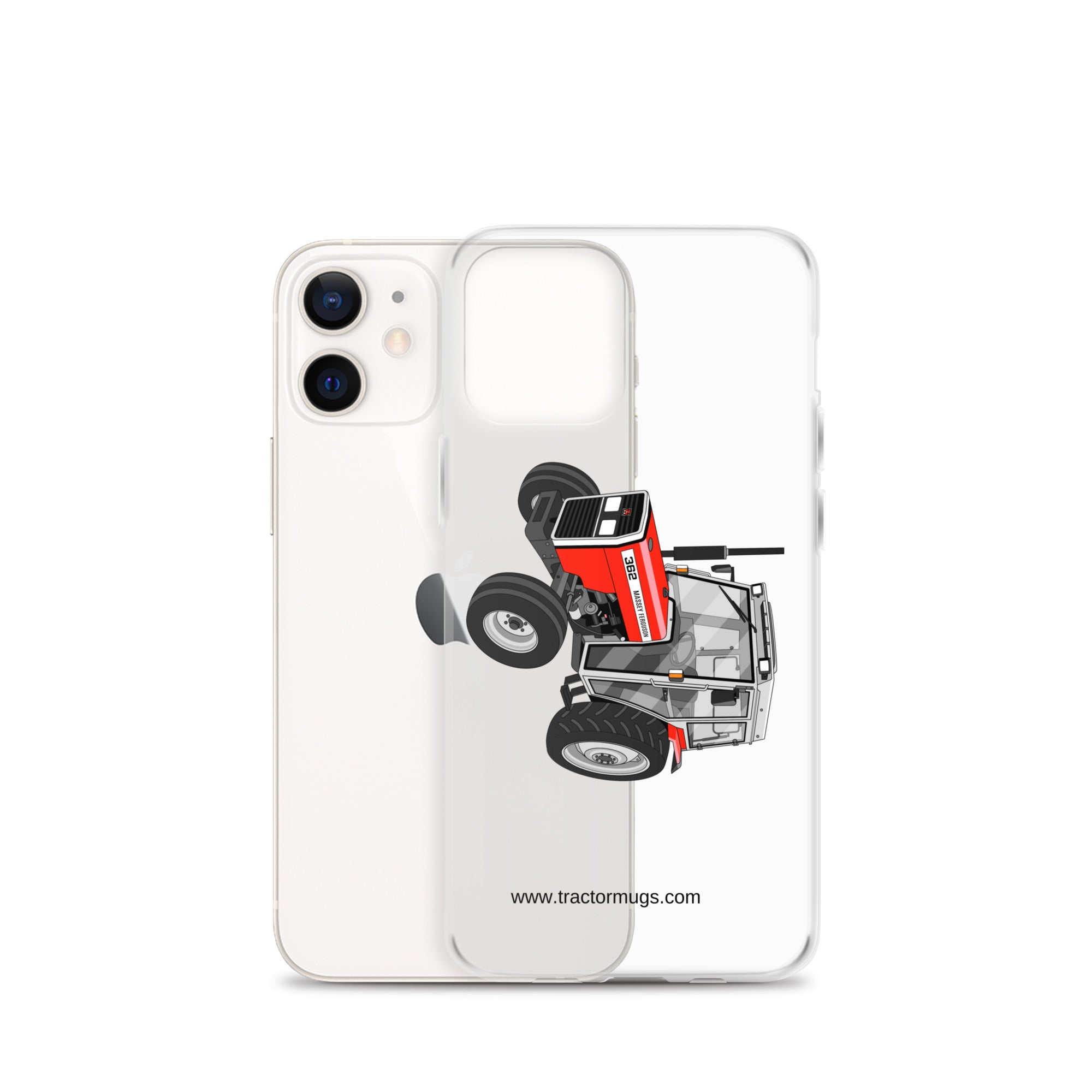 Massey Ferguson Clear Case for iPhone® Massey Ferguson 362 | Clear Case for iPhone® Quality Farmers Merch