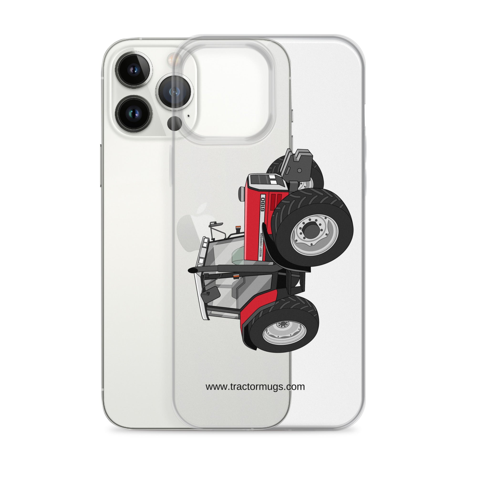 Massey Ferguson Clear Case for iPhone® Massey Ferguson 6180 | Clear Case for iPhone® Quality Farmers Merch