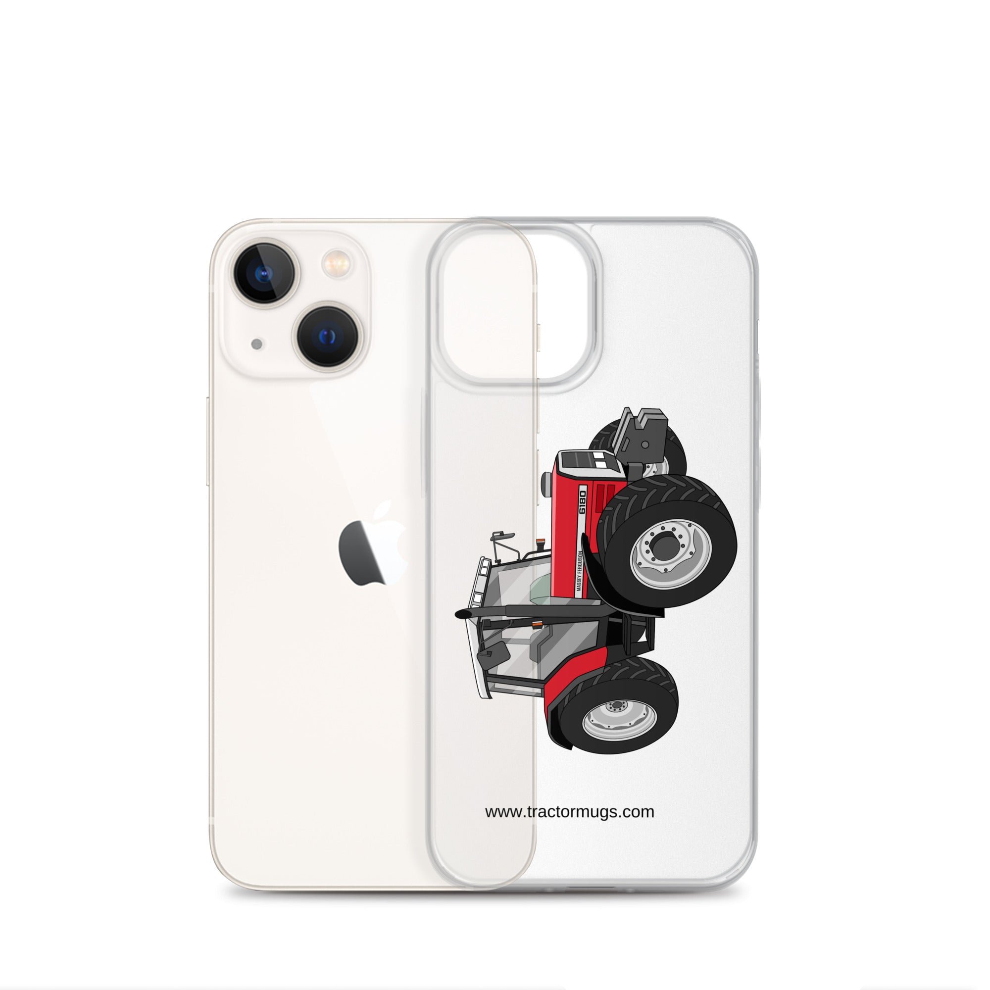 Massey Ferguson Clear Case for iPhone® Massey Ferguson 6180 | Clear Case for iPhone® Quality Farmers Merch