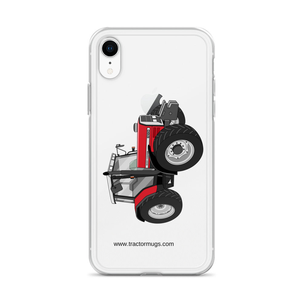 Massey Ferguson Clear Case for iPhone® Massey Ferguson 6180 | Clear Case for iPhone® Quality Farmers Merch