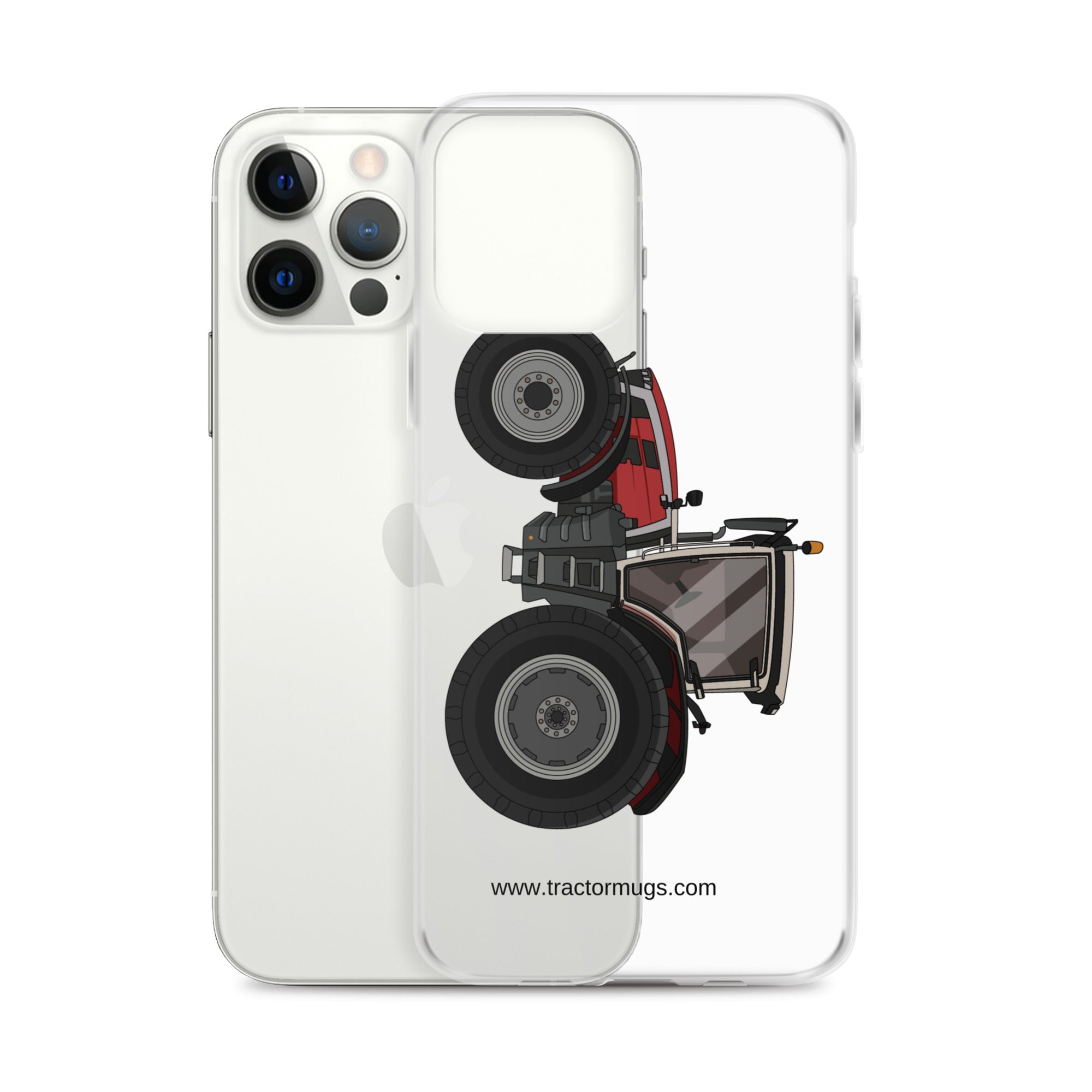 Massey Ferguson Clear Case for iPhone® Massey Ferguson 8S 265 (2020) | Clear Case for iPhone® Quality Farmers Merch