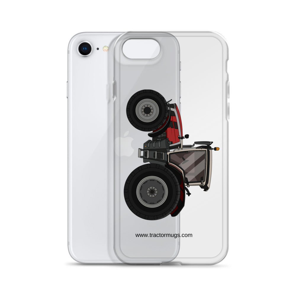 Massey Ferguson Clear Case for iPhone® Massey Ferguson 8S 265 (2020) | Clear Case for iPhone® Quality Farmers Merch