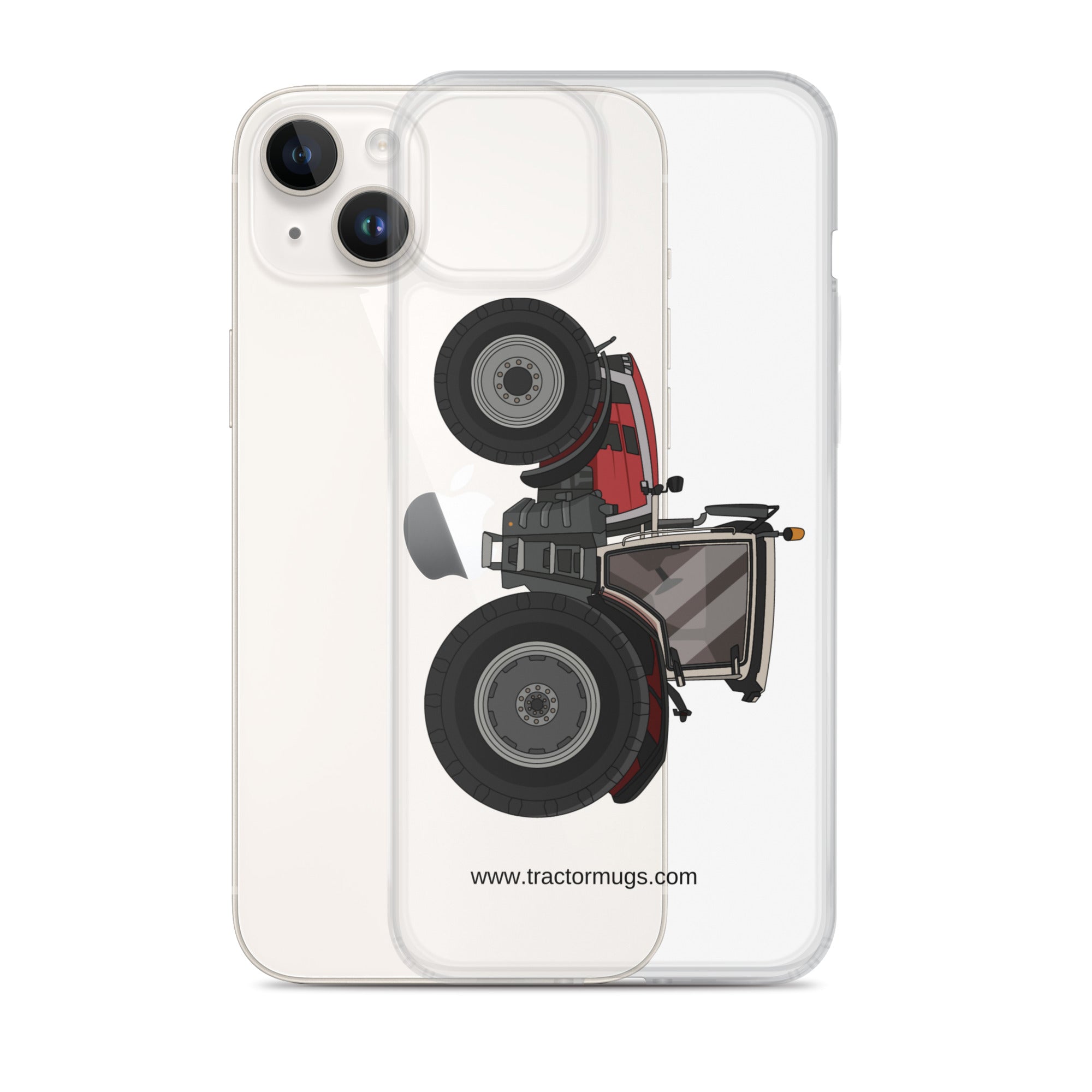 Massey Ferguson Clear Case for iPhone® Massey Ferguson 8S 265 (2020) | Clear Case for iPhone® Quality Farmers Merch