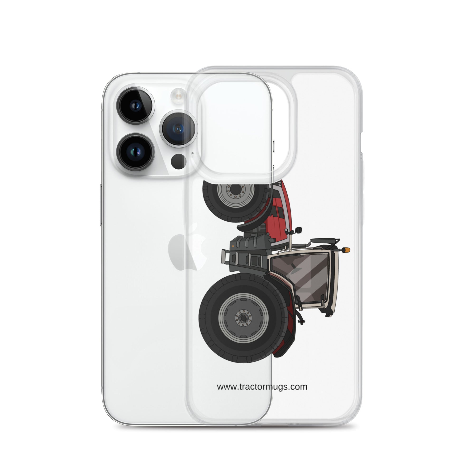 Massey Ferguson Clear Case for iPhone® Massey Ferguson 8S 265 (2020) | Clear Case for iPhone® Quality Farmers Merch
