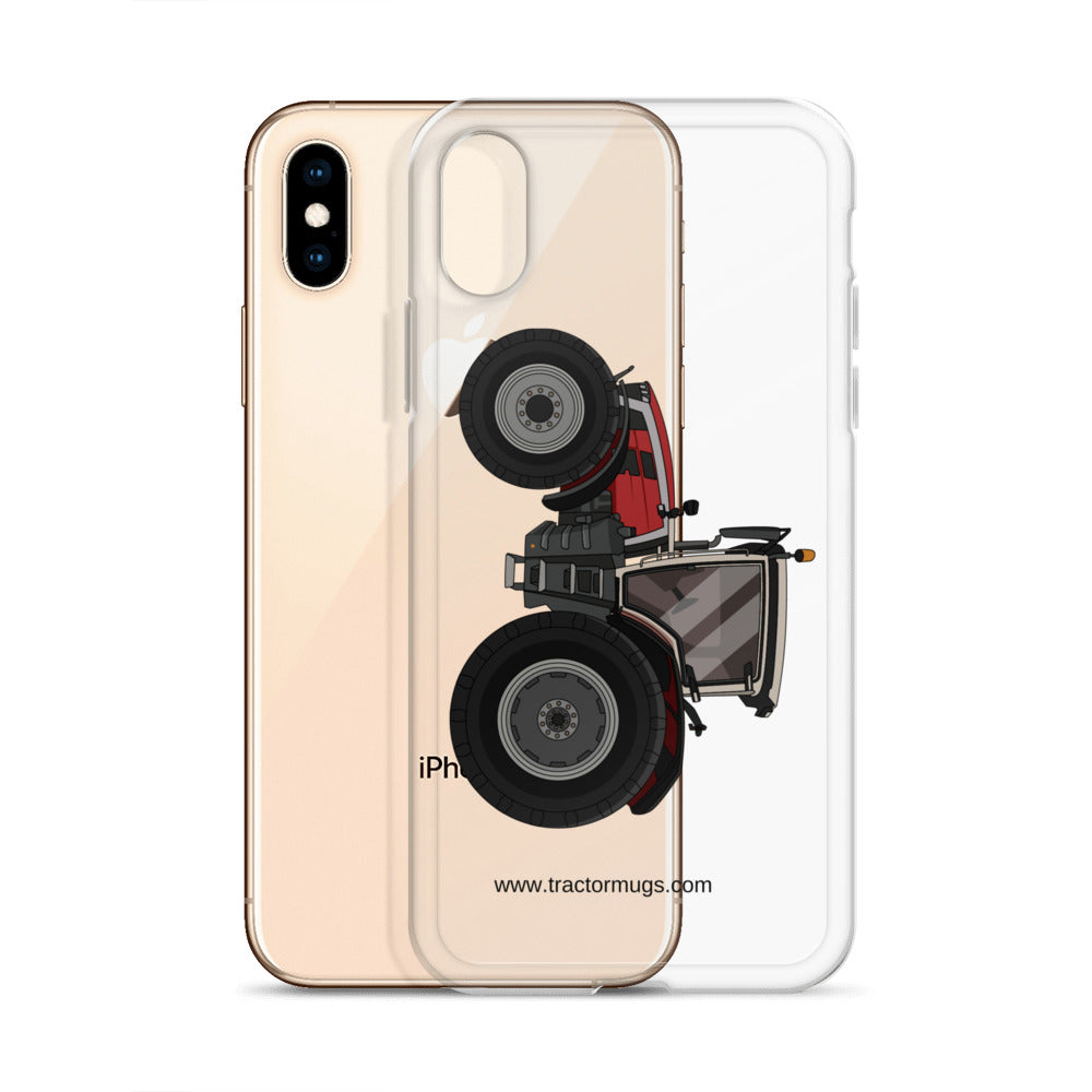 Massey Ferguson Clear Case for iPhone® Massey Ferguson 8S 265 (2020) | Clear Case for iPhone® Quality Farmers Merch