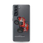 Massey Ferguson Clear Case for Samsung® Samsung Galaxy S21 Massey Ferguson 168   |  Clear Case for Samsung® Quality Farmers Merch