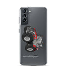 Massey Ferguson Clear Case for Samsung® Samsung Galaxy S21 Massey Ferguson 9X | Clear Case for Samsung® Quality Farmers Merch