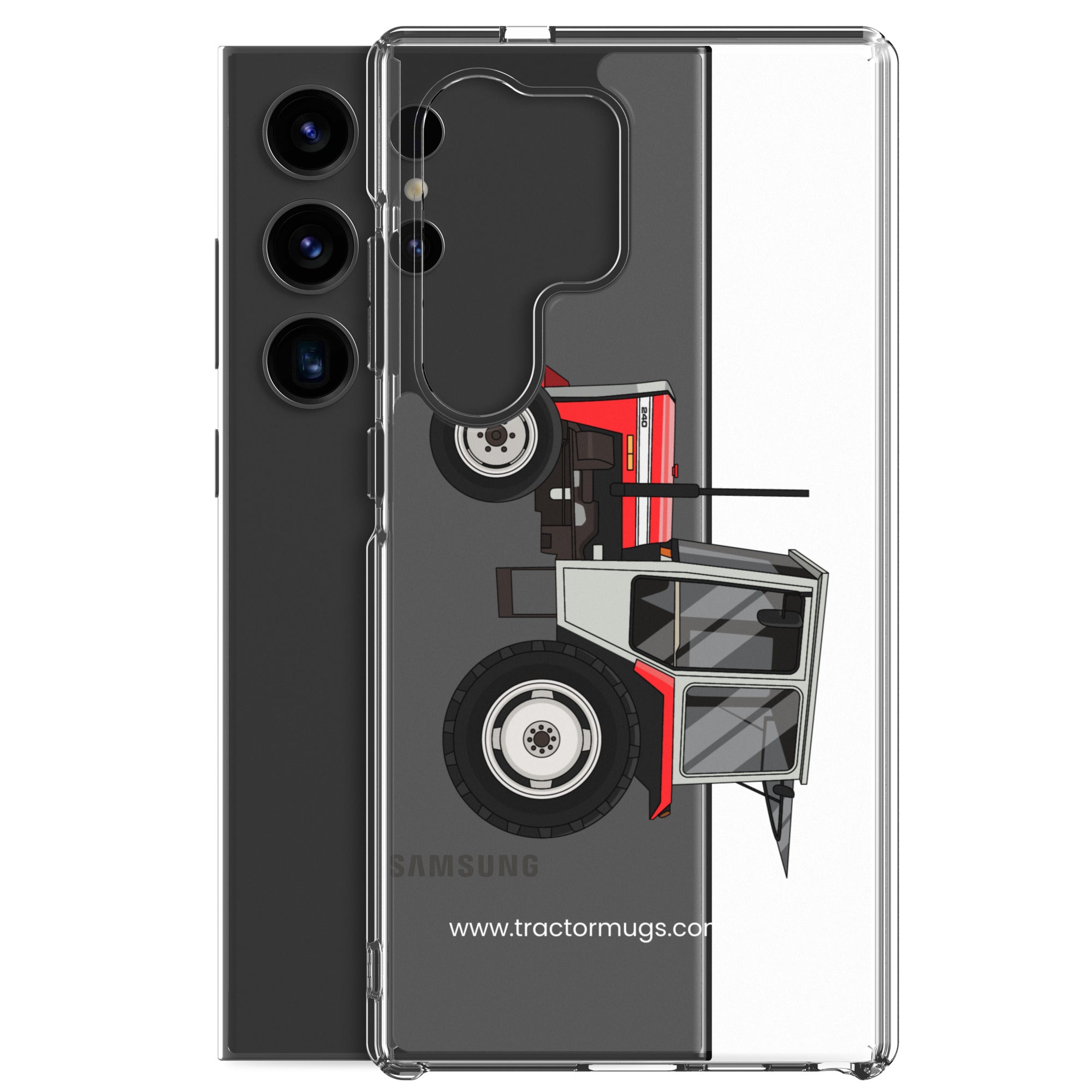 Massey Ferguson Massey Ferguson 240 | Clear Case for Samsung® Quality Farmers Merch