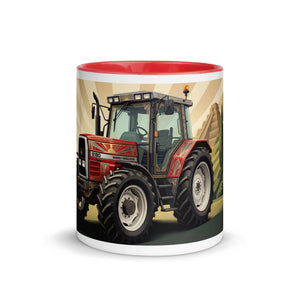 Massey Ferguson Massey Ferguson 6180 | Art Deco Mug with Color Inside Quality Farmers Merch