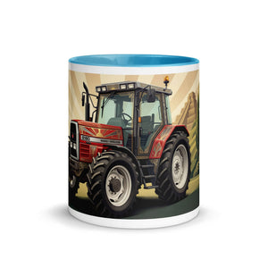 Massey Ferguson Massey Ferguson 6180 | Art Deco Mug with Color Inside Quality Farmers Merch