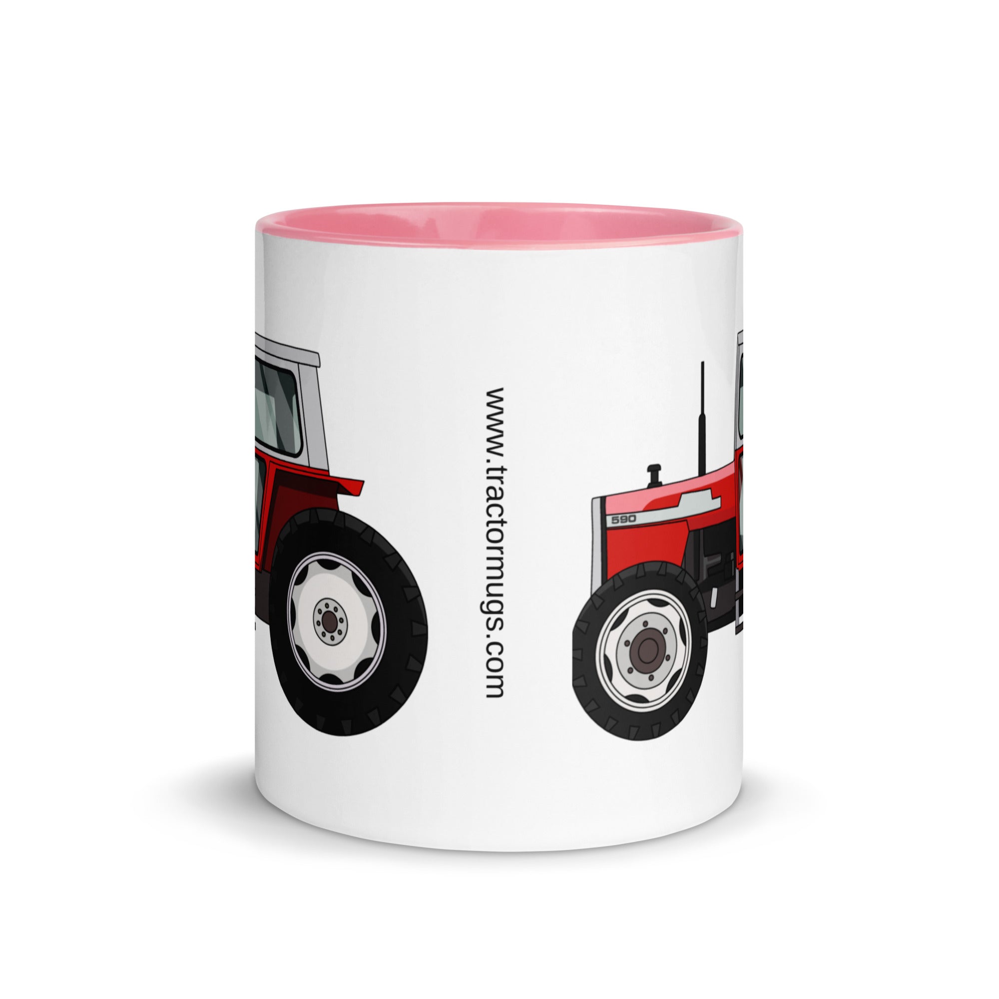 Massey Ferguson Mug with Color Inside Massey Ferguson 590 | Mug with Color Inside Quality Farmers Merch