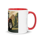 Massey Ferguson Red / 11 oz Massey Ferguson 6180 | Art Deco Mug with Color Inside Quality Farmers Merch