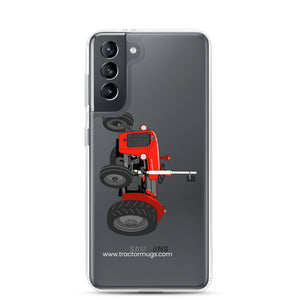 Massey Ferguson Samsung Galaxy S21 Massey Ferguson 35X | Clear Case for Samsung® Quality Farmers Merch