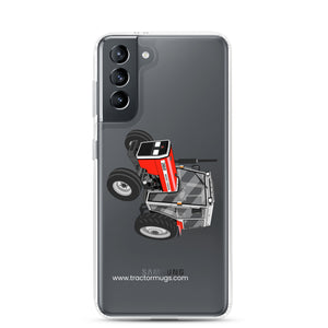 Massey Ferguson Samsung Galaxy S21 Massey Ferguson 362 | Clear Case for Samsung® Quality Farmers Merch