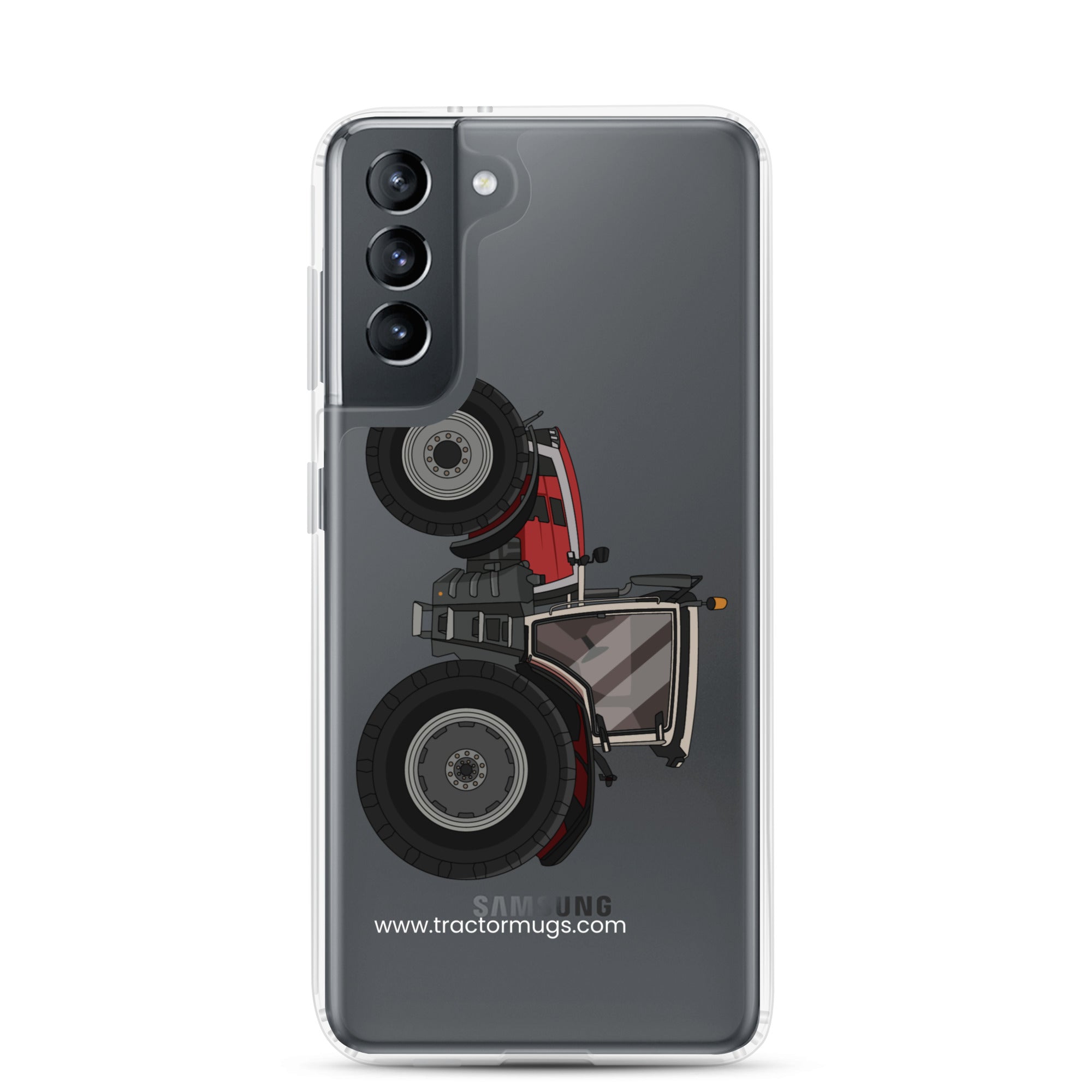 Massey Ferguson Samsung Galaxy S21 Massey Ferguson 8S 265 (2020) | Clear Case for Samsung® Quality Farmers Merch