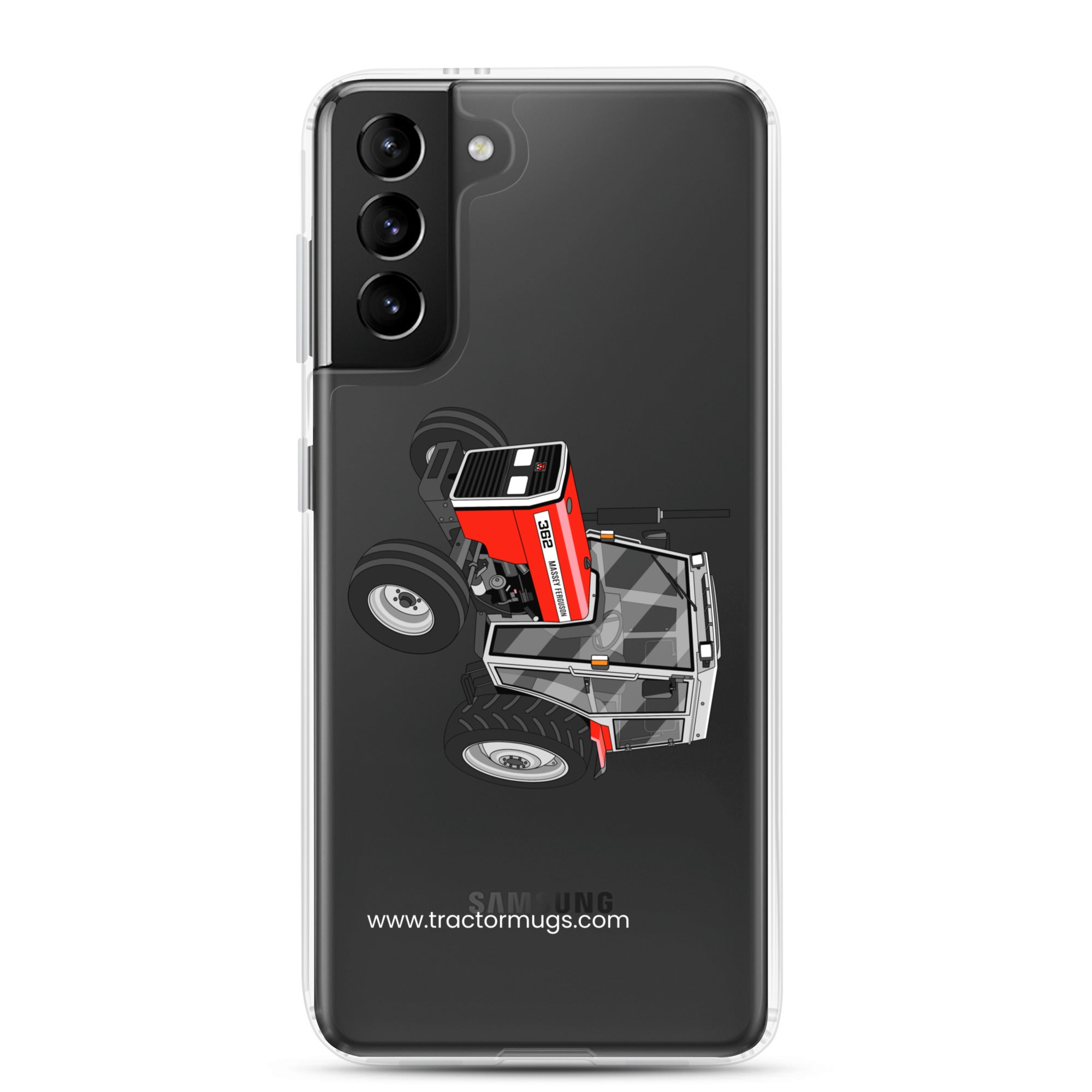 Massey Ferguson Samsung Galaxy S21 Plus Massey Ferguson 362 | Clear Case for Samsung® Quality Farmers Merch