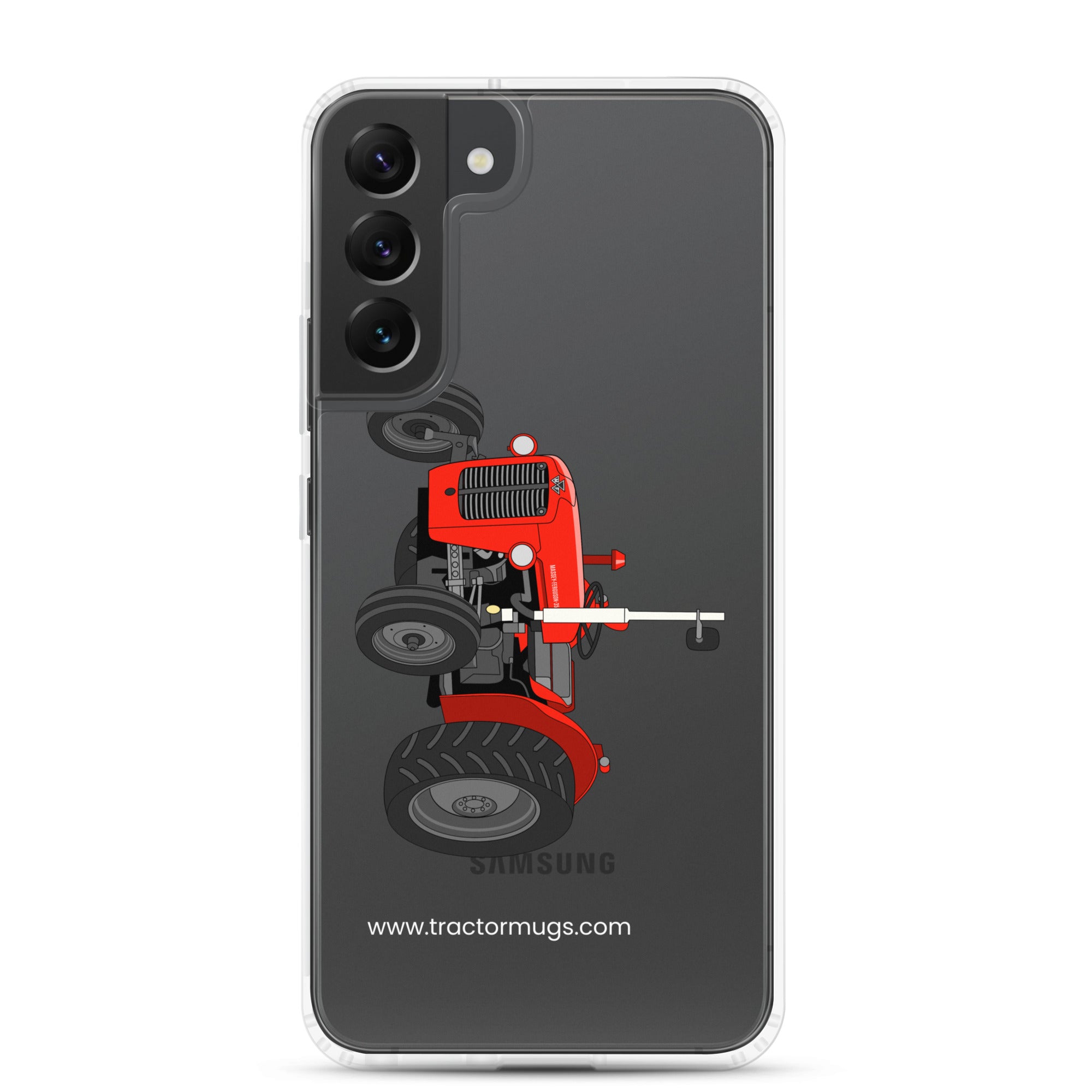 Massey Ferguson Samsung Galaxy S22 Plus Massey Ferguson 35X | Clear Case for Samsung® Quality Farmers Merch