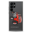 Massey Ferguson Samsung Galaxy S22 Ultra Massey Ferguson 165 | Clear Case for Samsung® Quality Farmers Merch