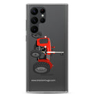 Massey Ferguson Samsung Galaxy S22 Ultra Massey Ferguson 35X | Clear Case for Samsung® Quality Farmers Merch