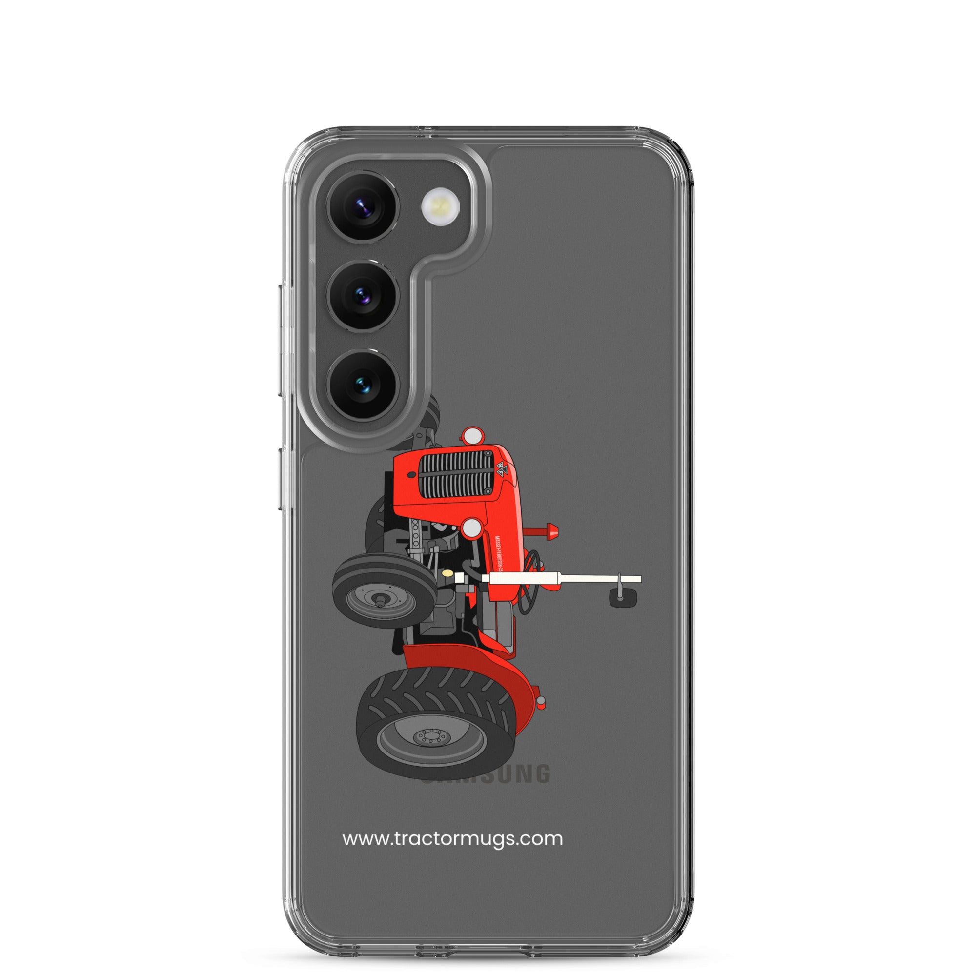 Massey Ferguson Samsung Galaxy S23 Massey Ferguson 35X | Clear Case for Samsung® Quality Farmers Merch