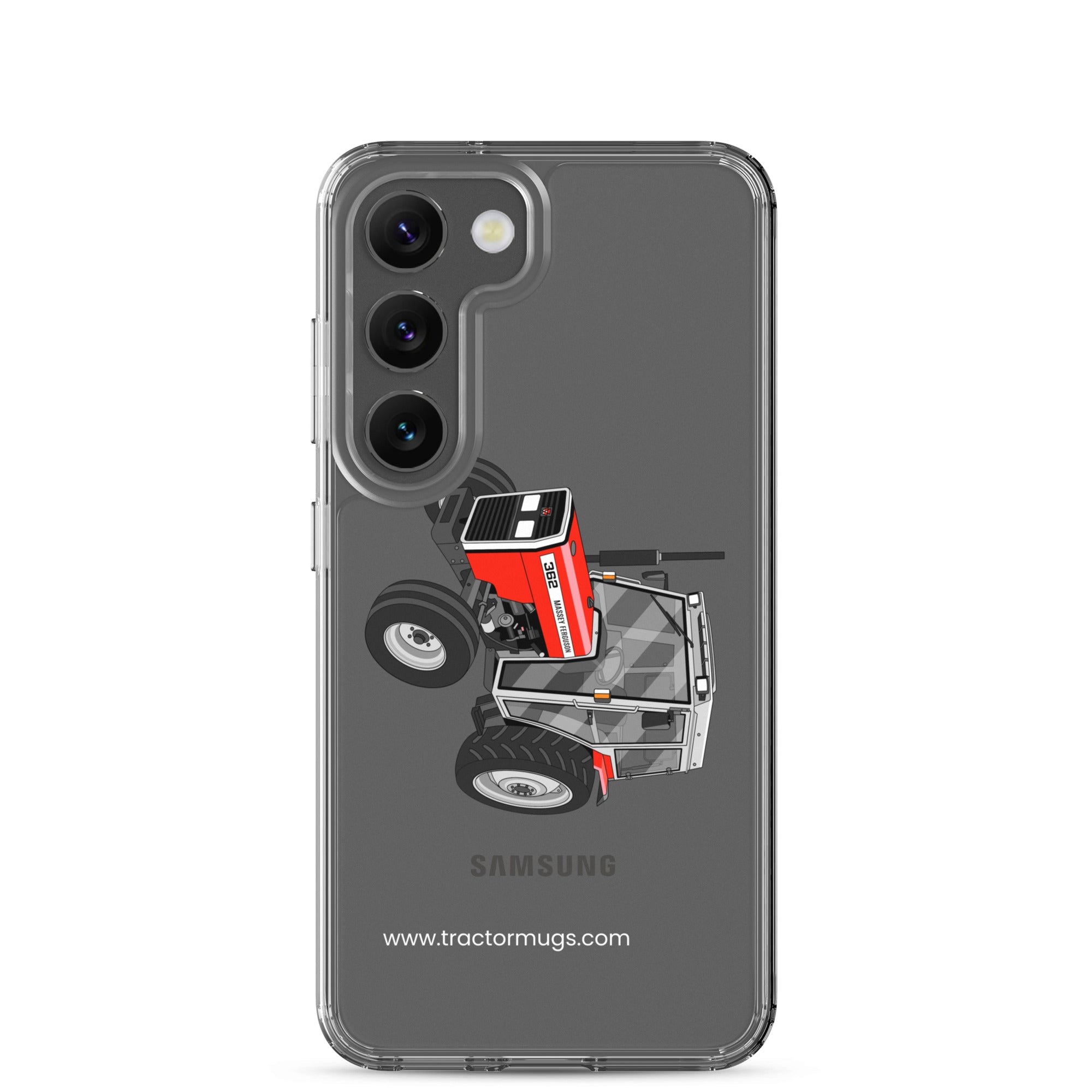 Massey Ferguson Samsung Galaxy S23 Massey Ferguson 362 | Clear Case for Samsung® Quality Farmers Merch
