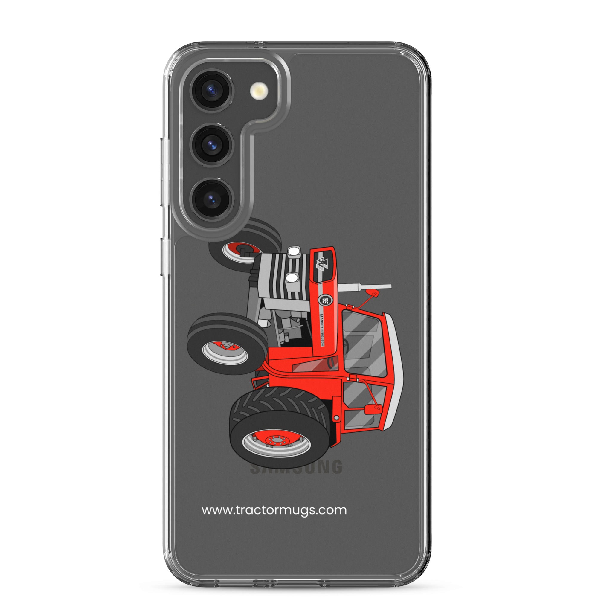 Massey Ferguson Samsung Galaxy S23 Plus Massey Ferguson 165 | Clear Case for Samsung® Quality Farmers Merch