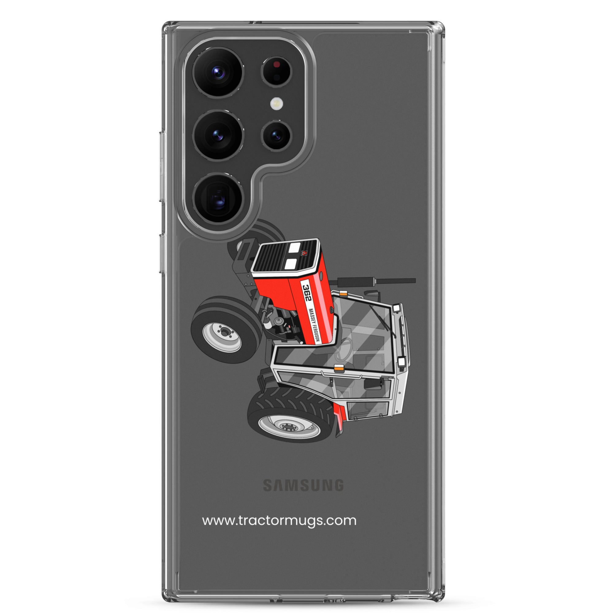 Massey Ferguson Samsung Galaxy S23 Ultra Massey Ferguson 362 | Clear Case for Samsung® Quality Farmers Merch