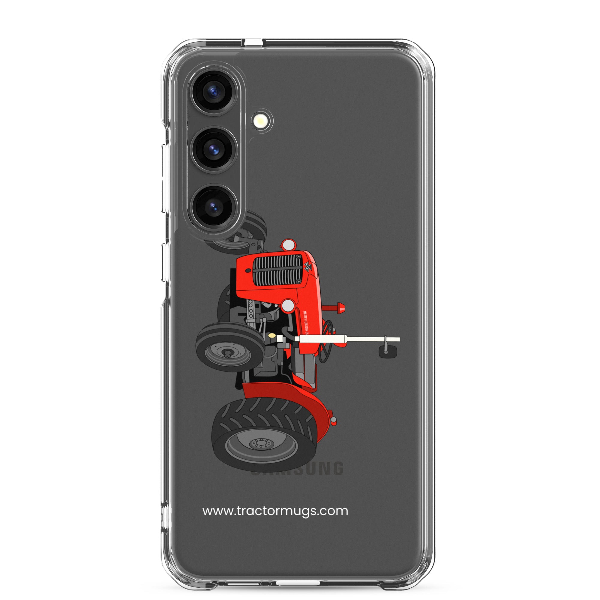 Massey Ferguson Samsung Galaxy S24 Plus Massey Ferguson 35X | Clear Case for Samsung® Quality Farmers Merch