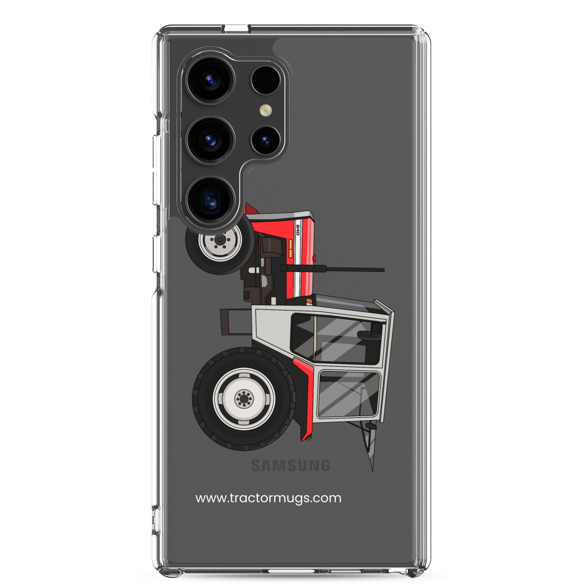 Massey Ferguson Samsung Galaxy S24 Ultra Massey Ferguson 240 | Clear Case for Samsung® Quality Farmers Merch