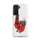 Massey Ferguson Tough case for Samsung® Samsung Galaxy S21 FE 1994 Massey Ferguson 32 Combine Harvester | Tough case for Samsung® Quality Farmers Merch