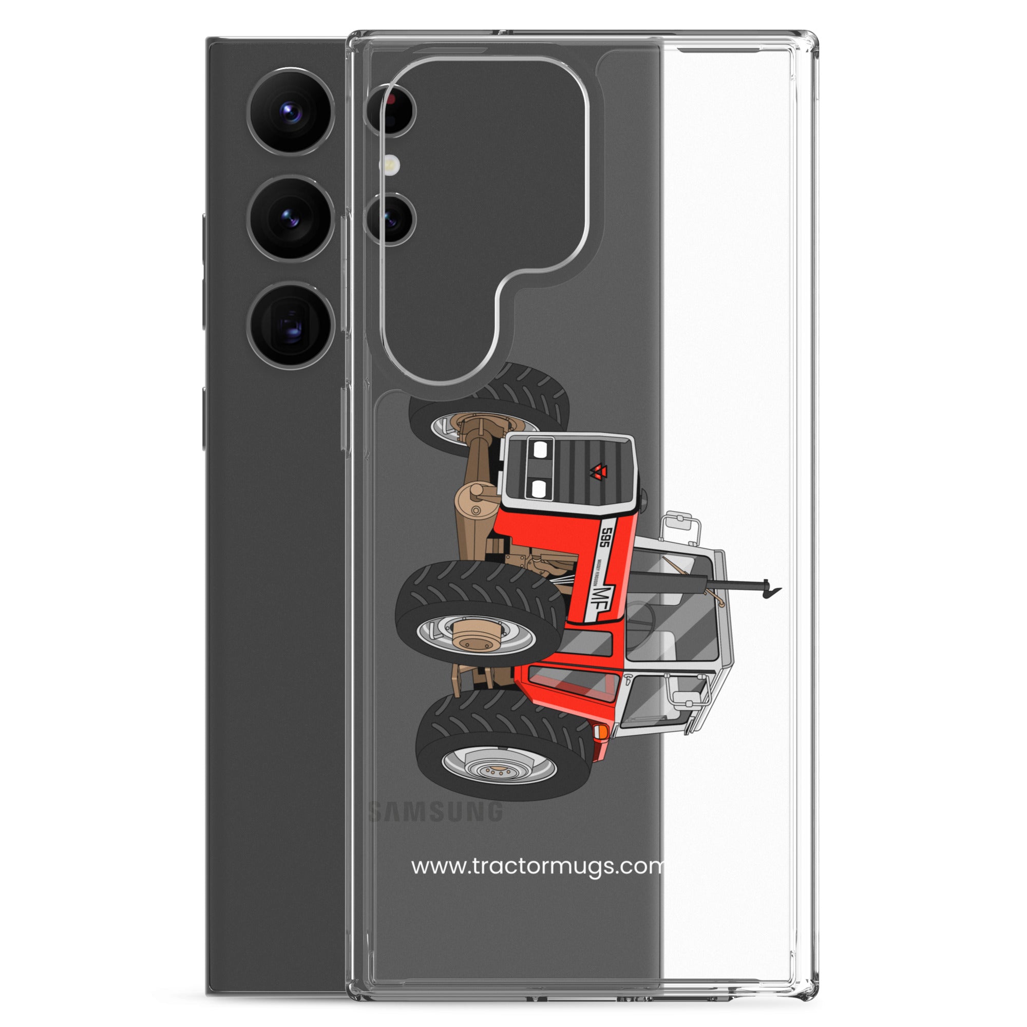 Massey Massey 595 | Clear Case for Samsung® Quality Farmers Merch