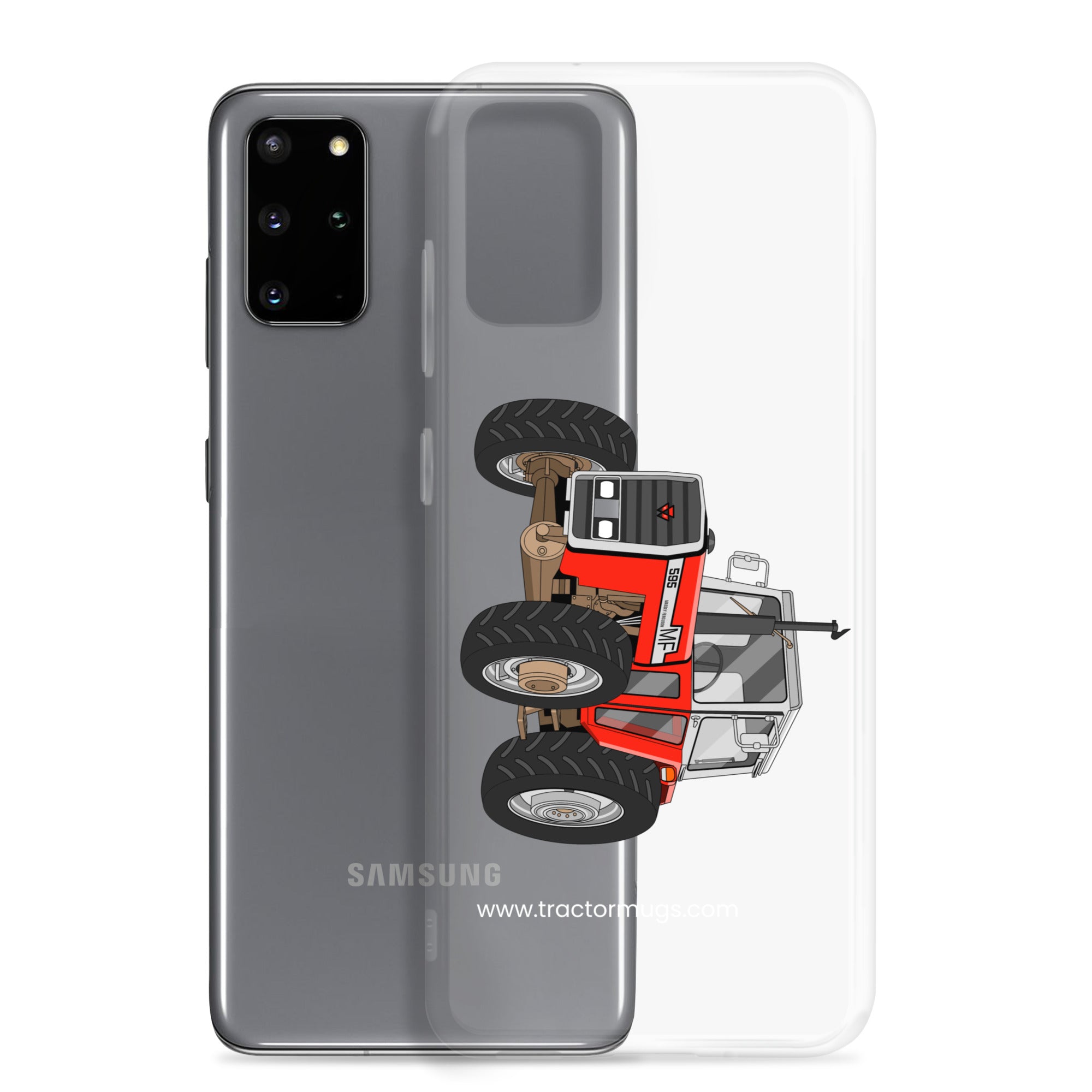 Massey Massey 595 | Clear Case for Samsung® Quality Farmers Merch