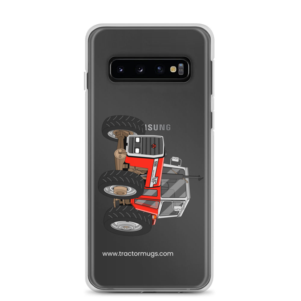 Massey Samsung Galaxy S10 Massey 595 | Clear Case for Samsung® Quality Farmers Merch