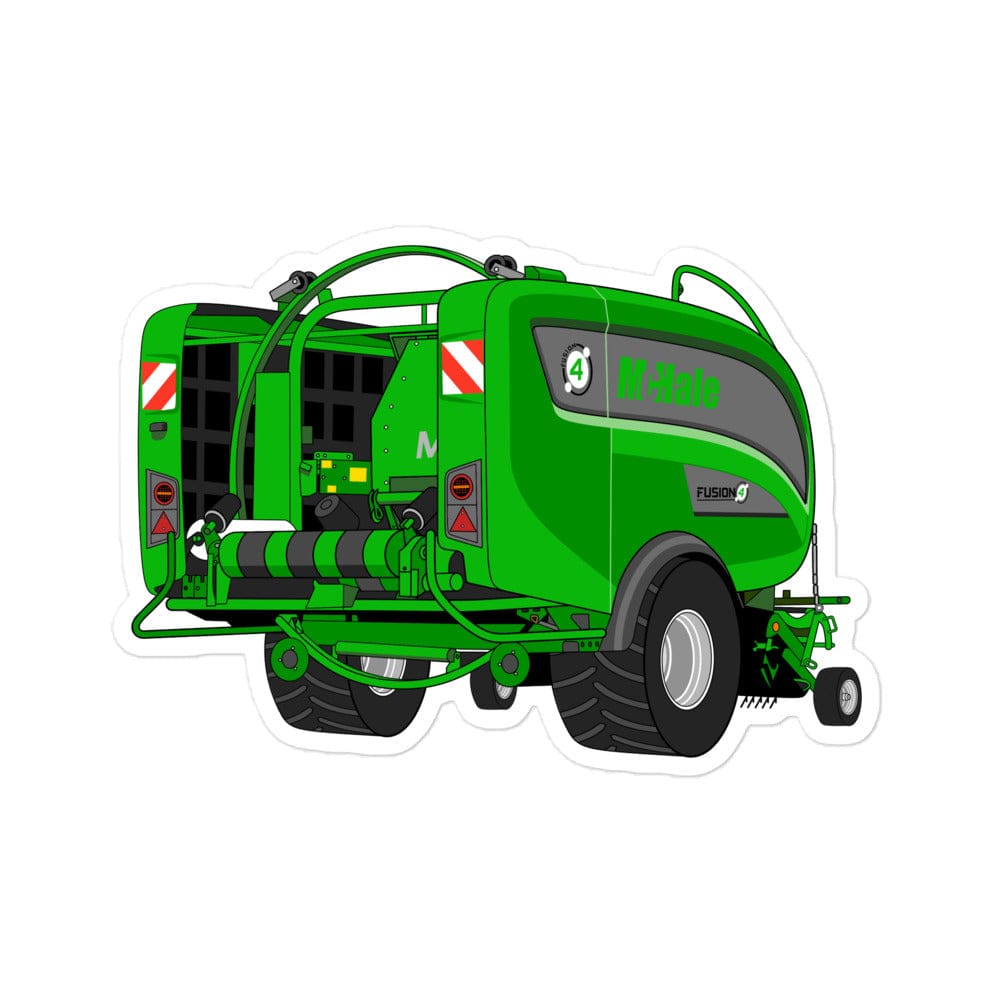 Mc Hale 5.5″×5.5″ Mc Hale Fusion 4 Big Baler | Bubble-free stickers Quality Farmers Merch
