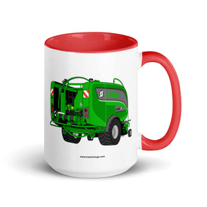 Mc Hale Red / 15 oz Mc Hale Fusion 4 Big Baler | Mug with Color Inside Quality Farmers Merch