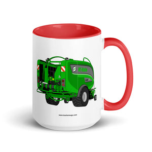 Mc Hale Red / 15 oz Mc Hale Fusion 4 Big Baler | Mug with Color Inside Quality Farmers Merch