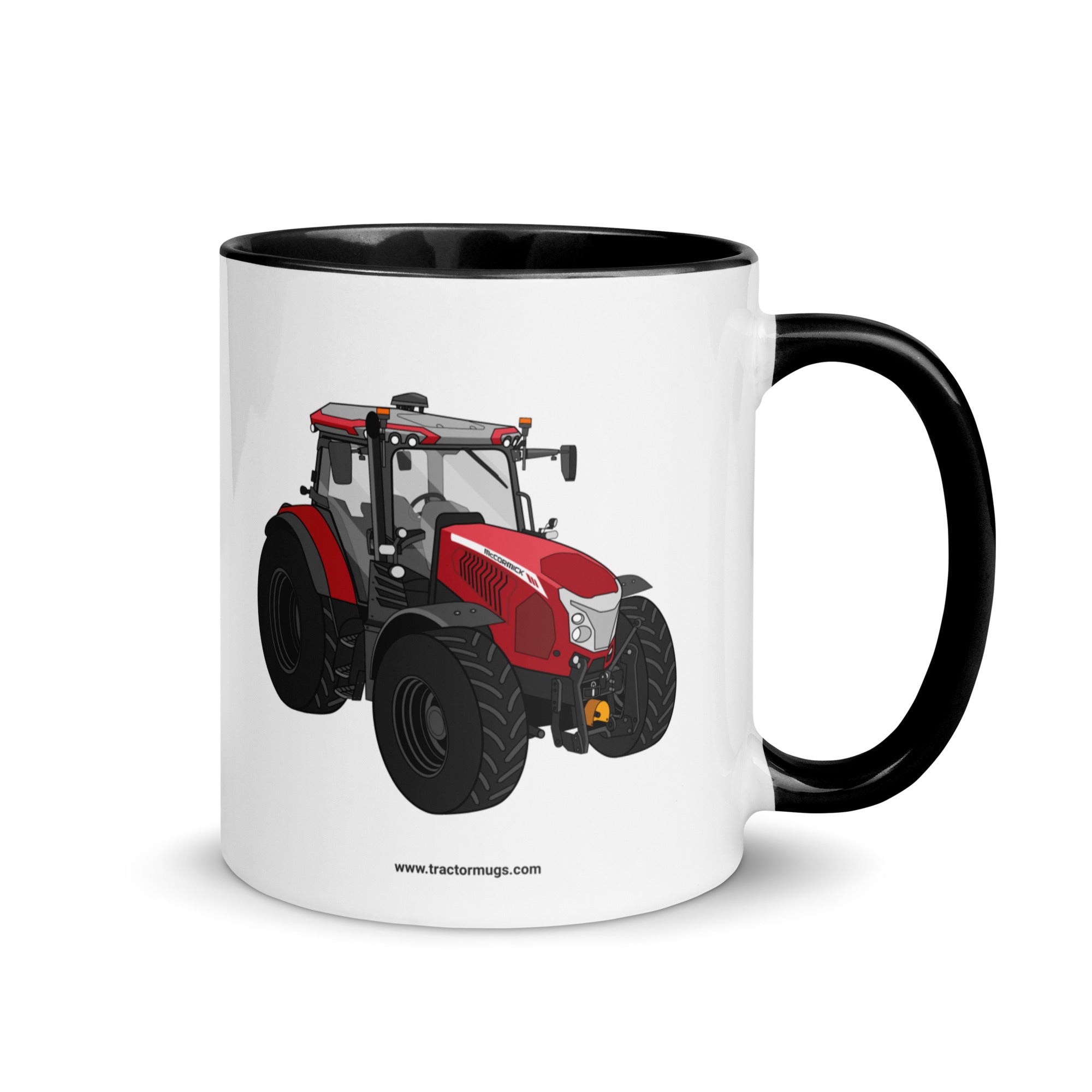 McCormick Black / 11 oz McCormick X6 Vt Drive | Mug with Color Inside Quality Farmers Merch