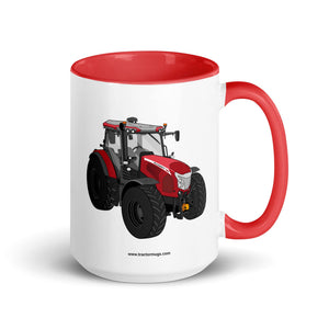 McCormick Red / 15 oz McCormick X6 Vt Drive | Mug with Color Inside Quality Farmers Merch