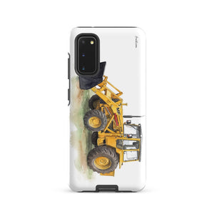 Furrow & Fields Tough case for Samsung® Glossy / Samsung Galaxy S20 Massey Ferguson 50E Watercolor | Tough case for Samsung® Quality Farmers Merch