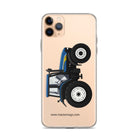 New Holland Clear Case for iPhone® iPhone 11 Pro Max New Holland TM 155 | Clear Case for iPhone® Quality Farmers Merch