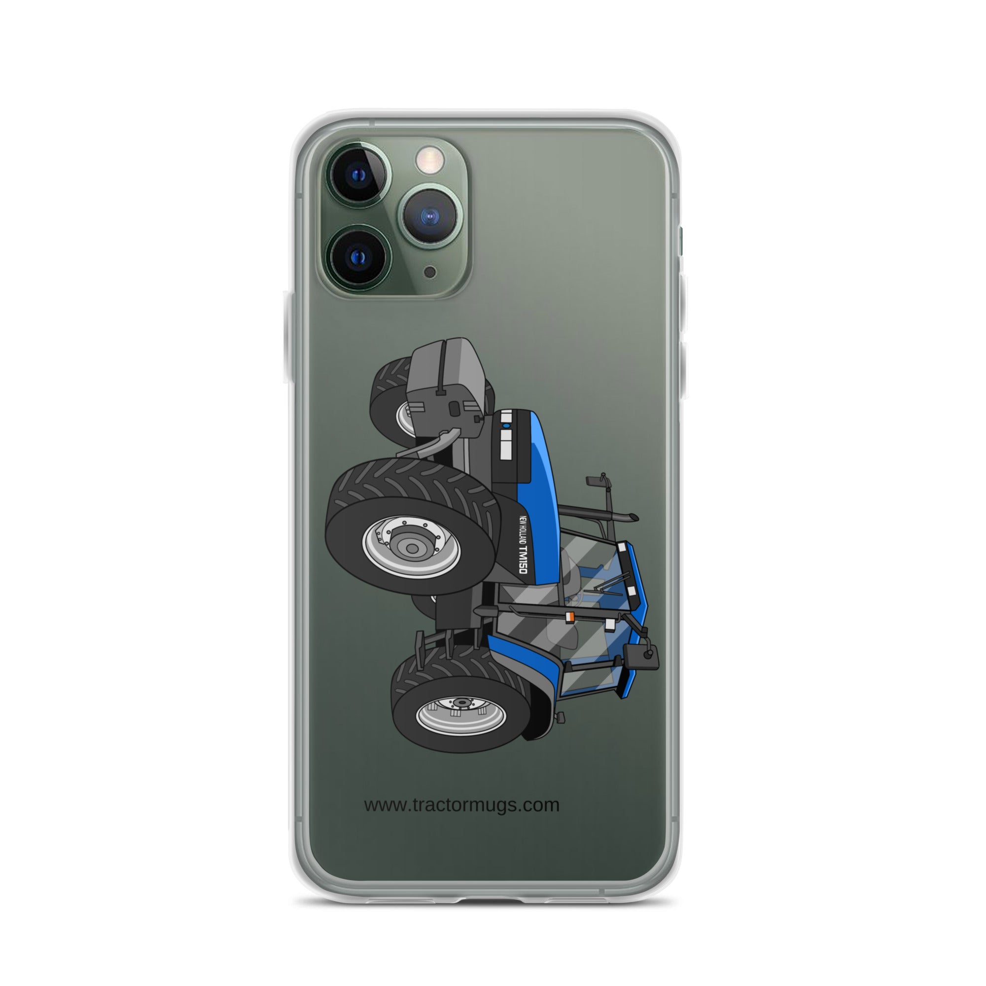 New Holland Clear Case for iPhone® iPhone 11 Pro New Holland TM 150 Super Steer | Clear Case for iPhone® Quality Farmers Merch