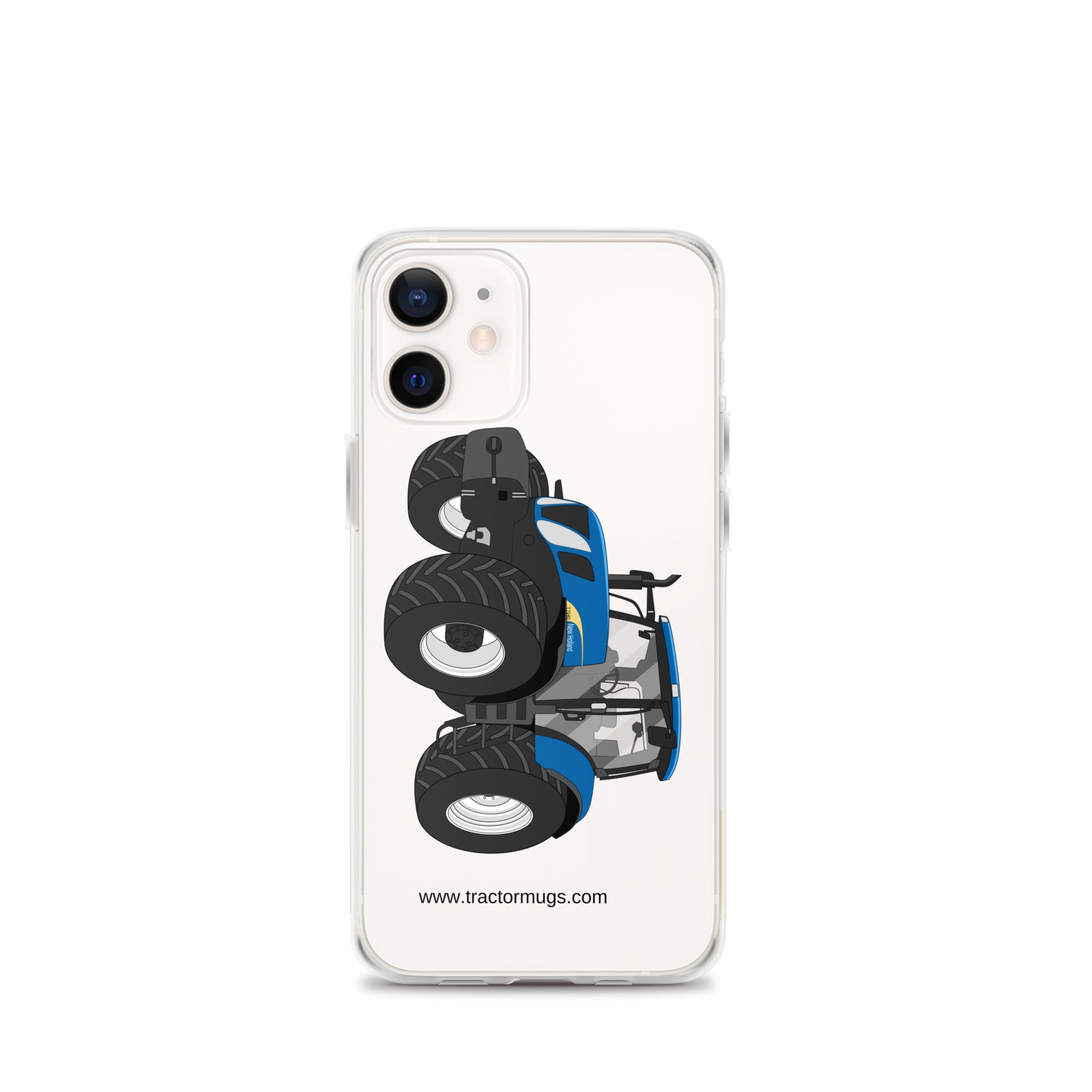 New Holland Clear Case for iPhone® iPhone 12 mini New Holland The 7040-1 | Clear Case for iPhone® Quality Farmers Merch