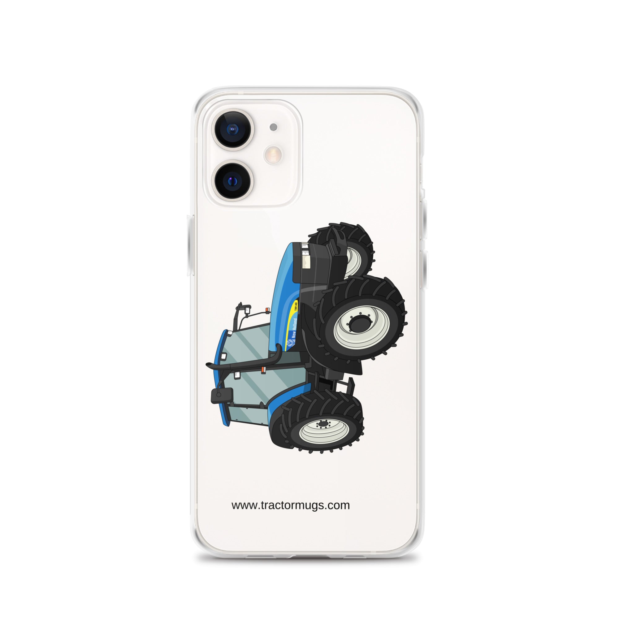 New Holland Clear Case for iPhone® iPhone 12 New Holland TM 140 | Clear Case for iPhone® Quality Farmers Merch