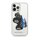 New Holland Clear Case for iPhone® iPhone 13 Pro Max New Holland TM 150 Super Steer | Clear Case for iPhone® Quality Farmers Merch